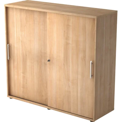 Hammerbacher Schiebetürenschrank V1753S/N/N/RE nußbaum/nussbaum