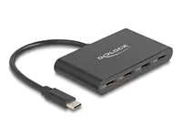 Delock - Hub - 10 Gbps - 4 x USB-C 3.2 Gen 2 - Desktop