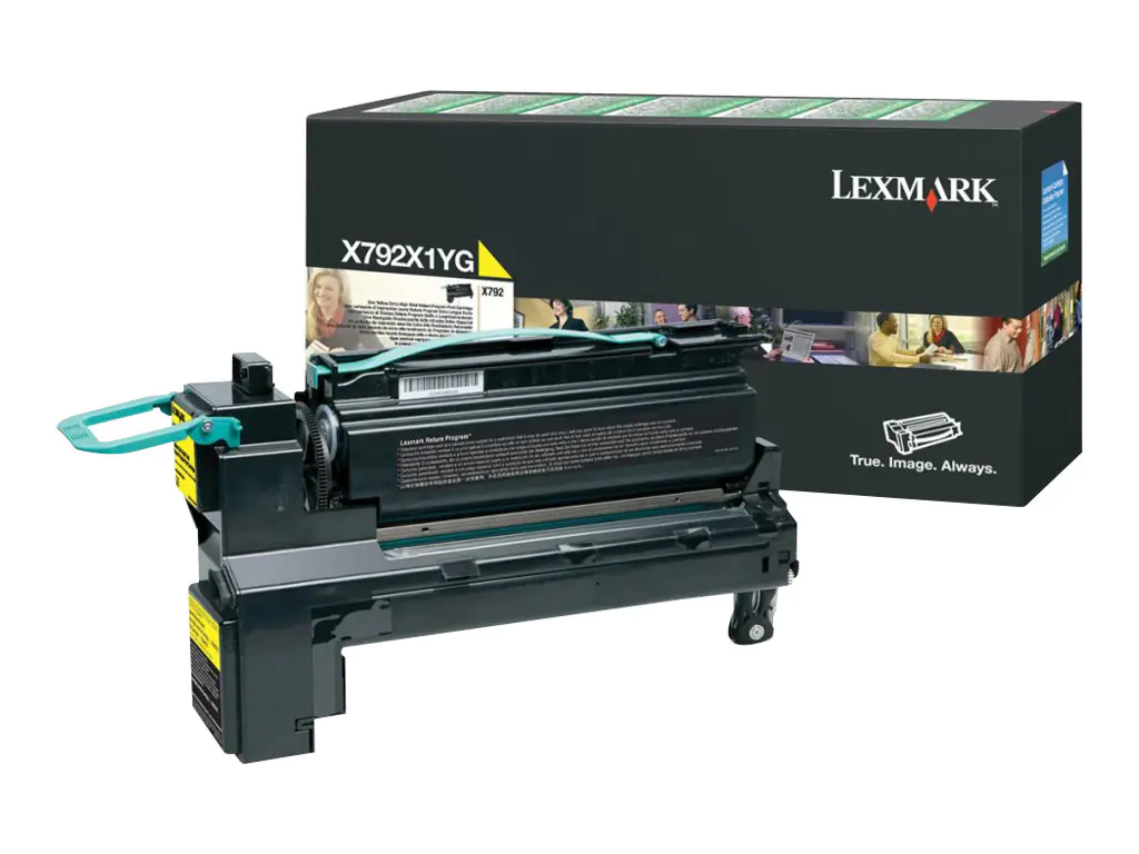 Lexmark - Besonders hohe Ergiebigkeit - Gelb - Original - Tonerpatrone LCCP, LRP - für Lexmark X792de, X792dte, X792dtfe, X792dtme, X792dtpe, X792dtse