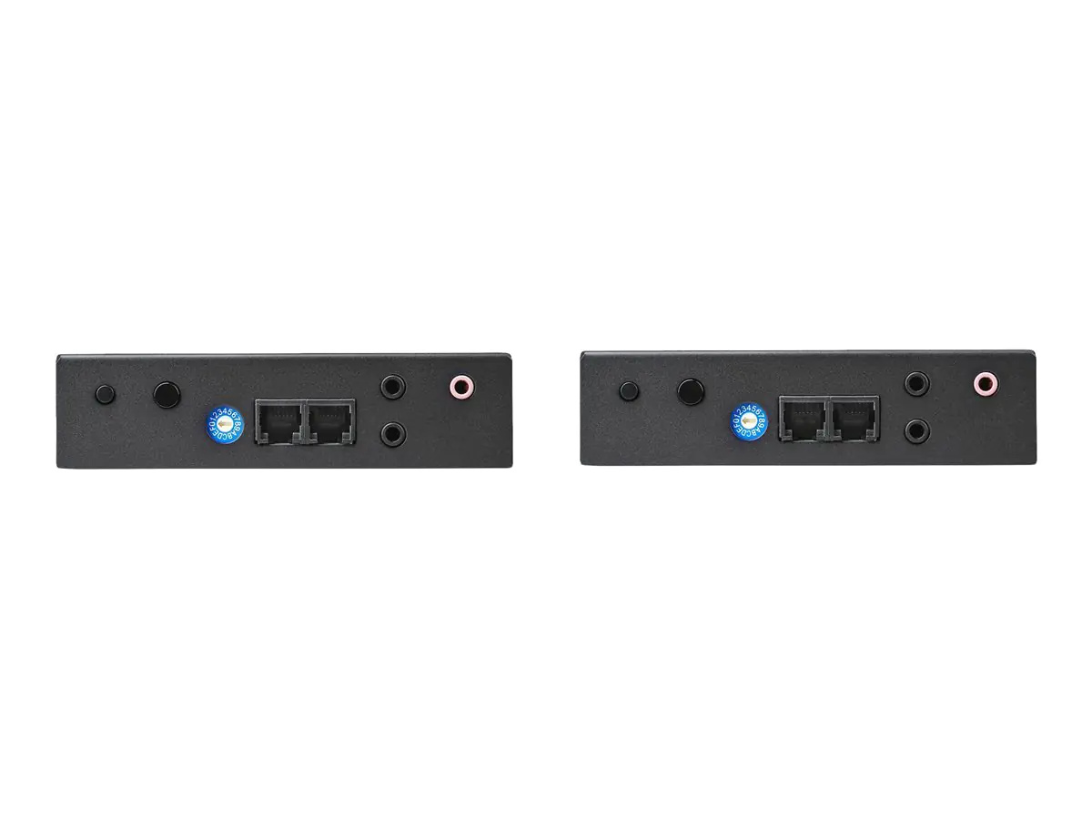 StarTech HDMI über IP Extender Kit - Video over IP Externeder mit Videowand unterstützung - HDMI Extender / Verlängerung - 4K - Video-, Audio-, Infrarot- und serielle Erweiterung - GigE - bis zu 100 m - für P/N: ST12MHDLAN4R, VIDWALLMNT
