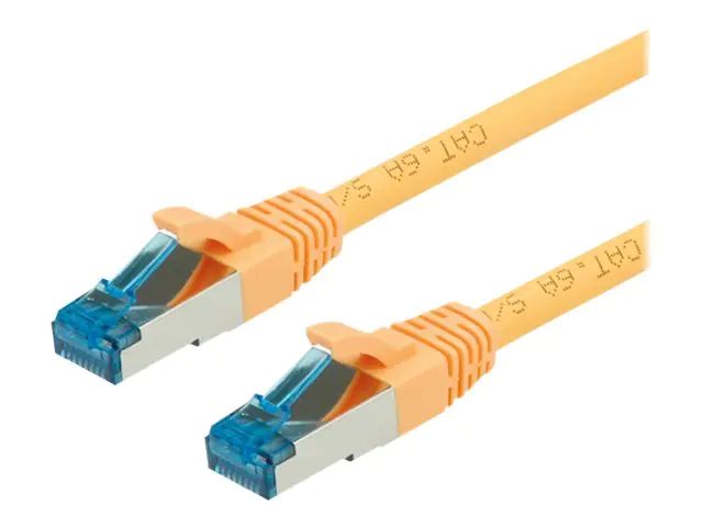 Value Patch-Kabel RJ-45 RJ-45 21.99.1933 SFTP, PiMF CAT 6a 3.00 m Gelb