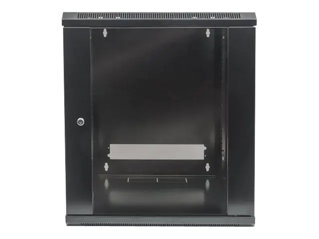 Intellinet Network Cabinet, Wall Mount (Standard), 12U, Usable Depth 260mm/Width 510mm, Black, Flatpack, Max 60kg, Metal & Glass Door, Back Panel, Removeable Sides,Suitable also for use on desk or floor, 19",Parts for wall install (eg screws/rawl plugs) n Intellinet Network Cabinet, Wall Mount (Standard), 12U, Usable Depth 260mm/Width 510mm, Black, Flatpack, Max 60kg, Metal & Glass Door, Back Panel, Removeable Sides,Suitable also for use on desk or floor, 19",Parts for wall install (eg screws/rawl plugs) n