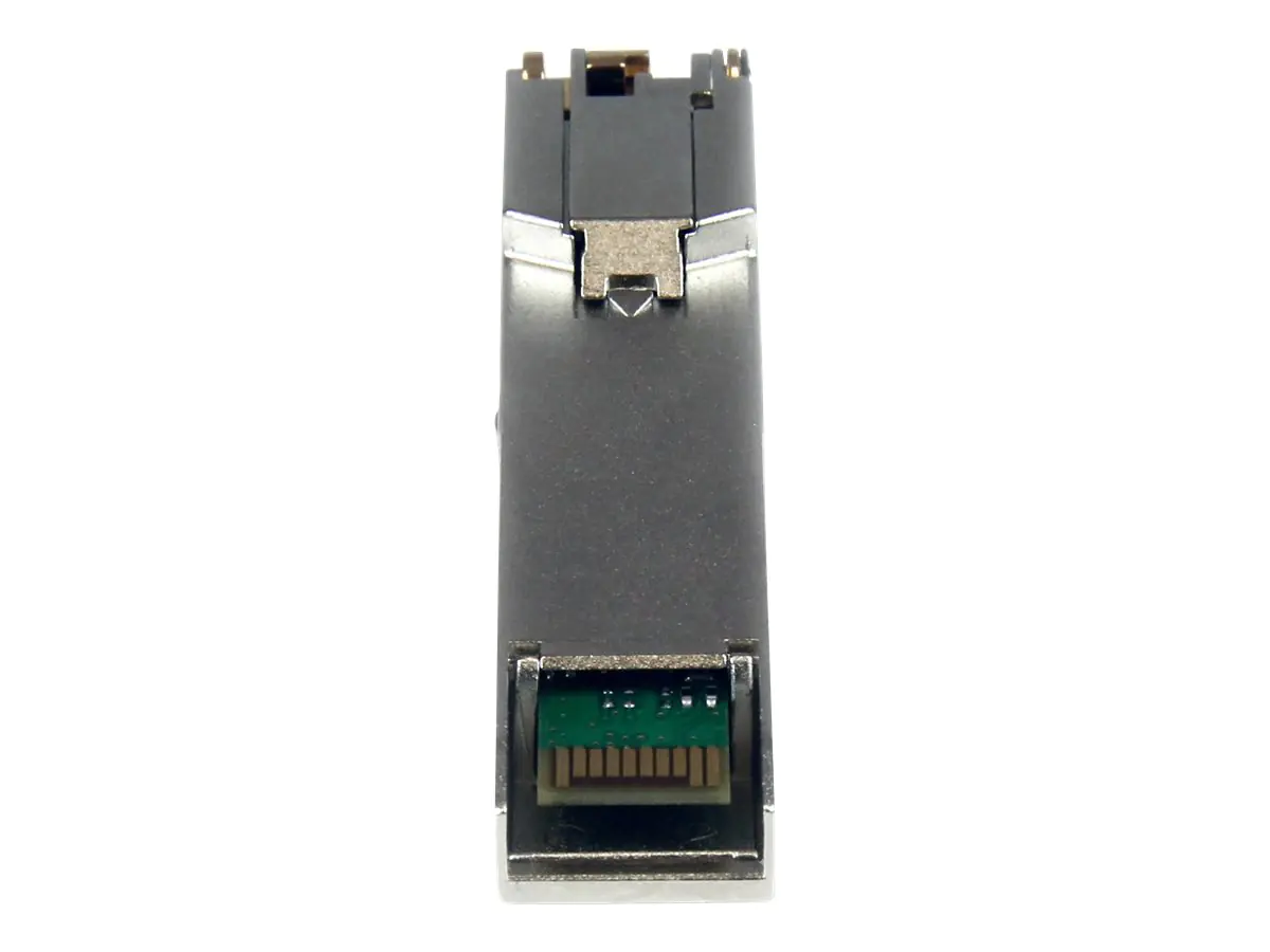 StarTech Cisco kompatibles Gigabit RJ45 Kupfer SFP Transceiver Modul - Mini-GBIC - SFP (Mini-GBIC)-Transceiver-Modul - 1GbE - 1000Base-TX - RJ-45 - bis zu 100 m - für P/N: MCM1110SFP