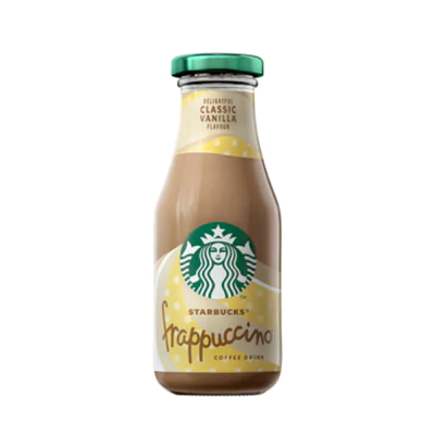 STARBUCKS® Frappuccino Vanilla 8 x 250 ml./Pack.
