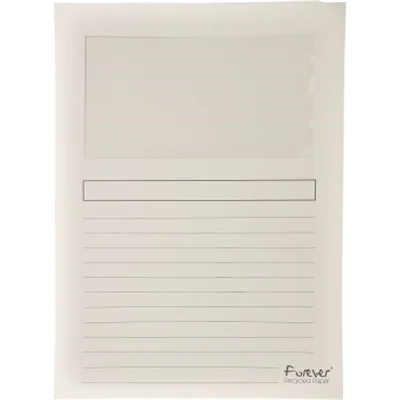 Exacompta Fenstermappe Forever 50110E A4 ws 100 St./Pack.