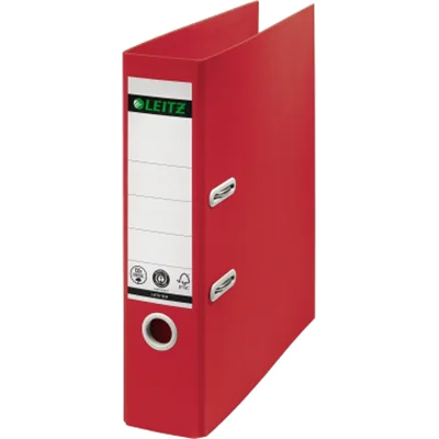 Leitz Ordner Recycle 80mm DIN A4 Werkstoff: Karton, 100 % recycelt rot Leitz Ordner Recycle 80mm DIN A4 Werkstoff: Karton, 100 % recycelt rot