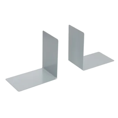 Westcott Buchstütze 9 x 14 x 14 cm (B x H x T) Metall, pulverbeschichtet grau 2 St./Pack. Westcott Buchstütze 9 x 14 x 14 cm (B x H x T) Metall, pulverbeschichtet grau 2 St./Pack.
