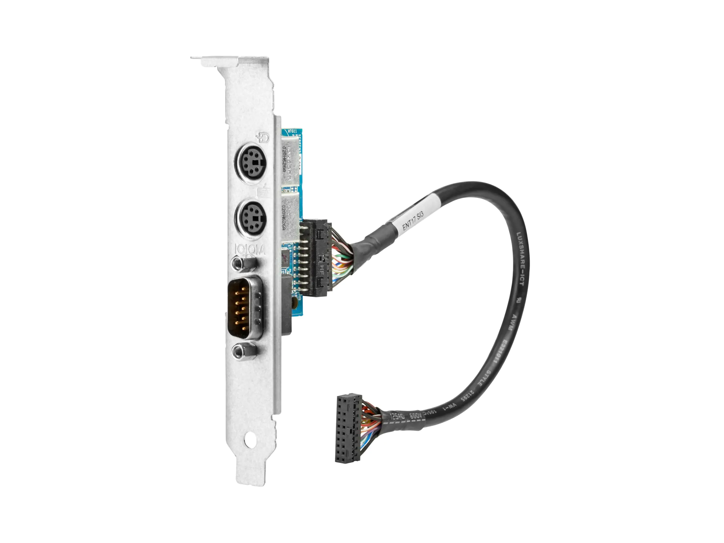 HP - Seriell / PS/2 Adapter - PCIe - seriell x 1 + PS/2 Tastatur x 1 + PS/2 Maus x 1 - für EliteDesk 705 G4, 800 G3, 805 G6; ProDesk 400 G4, 405 G6, 600 G3; Workstation Z1 G5, Z1 G6
