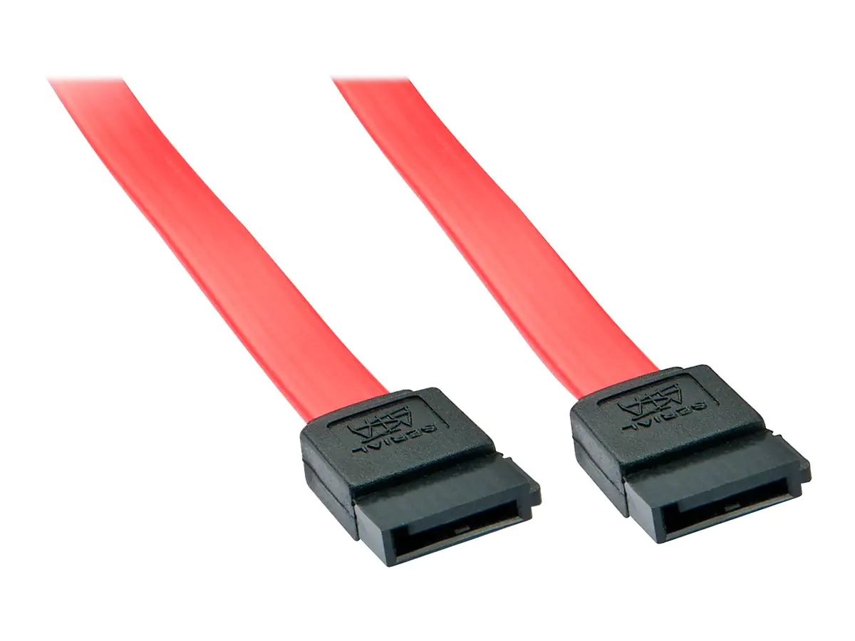 Lindy - SATA-Kabel - Serial ATA 150/300/600 - SATA bis SATA - 70 cm - Rot