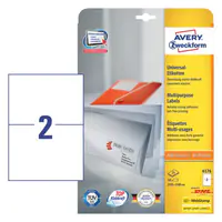 AVERY Etikett 6176 wß VE50