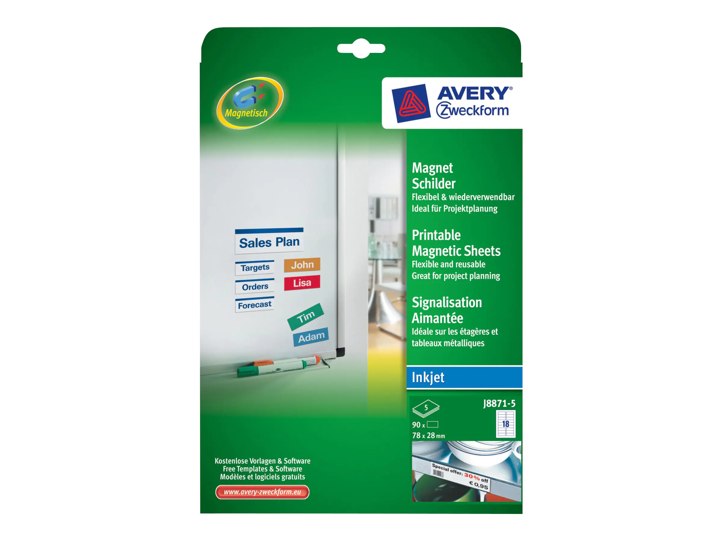 Avery Zweckform A J8871-5