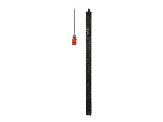 APC Easy Metered Rack PDU EPDU1216M - Stromverteilungseinheit (Rack - einbaufähig) - Wechselstrom 400 V - 11000 VA - 3 Phasen - Ethernet - Eingabe, Eingang IEC 60309 3P+N+PE - Ausgangsanschlüsse: 24 (21 x IEC 60320 C13, 3 x IEC 60320 C19) - 0U - 1.98 m Sc