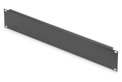 Digitus DN-19 BPN-02-SW - Blindabdeckung - Schwarz, RAL 9005 - 2U - 48.3 cm (19")