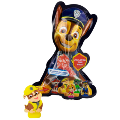 BIP Lutscher Erdbeere Paw Patrol inkl. Sticker, Sammelfigur 24 St./Pack. BIP Lutscher Erdbeere Paw Patrol inkl. Sticker, Sammelfigur 24 St./Pack.