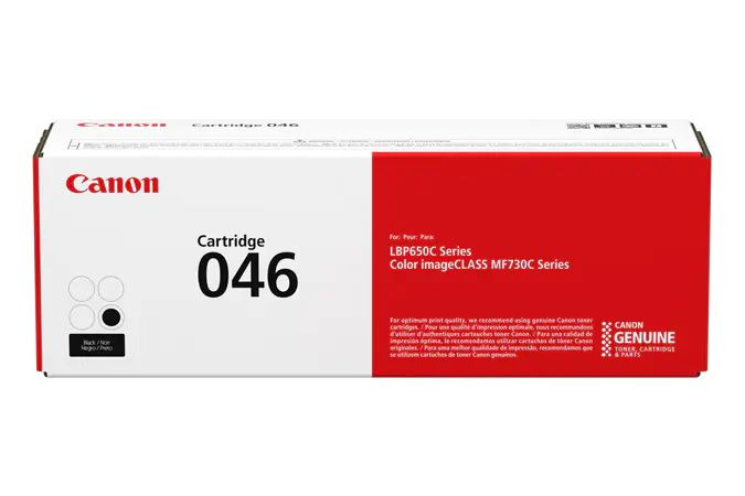 Canon 046 - Schwarz - Original - Tonerpatrone - für imageCLASS LBP654, MF731, MF735; i-SENSYS LBP653, LBP654, MF732, MF734, MF735