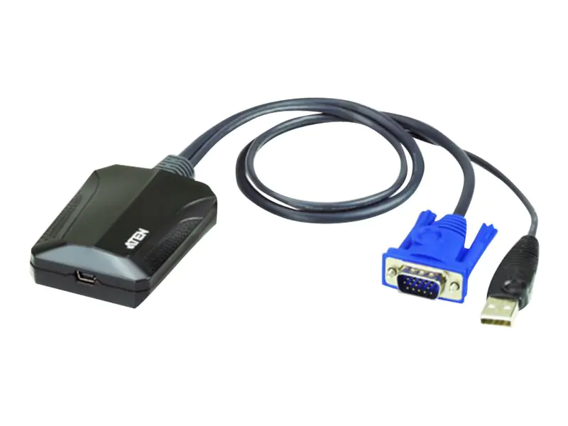 ATEN CV211 Laptop USB Console Adapter - KVM-Switch - 1 x KVM port(s) - 1 lokaler Benutzer - Desktop ATEN CV211 Laptop USB Console Adapter - KVM-Switch - 1 x KVM port(s) - 1 lokaler Benutzer - Desktop