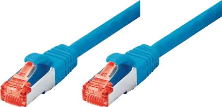 exertis Connect - Patch-Kabel - RJ-45 (M) zu RJ-45 (M) - 2 m - SSTP-Kabel - CAT 6 - halogenfrei - Blau exertis Connect - Patch-Kabel - RJ-45 (M) zu RJ-45 (M) - 2 m - SSTP-Kabel - CAT 6 - halogenfrei - Blau