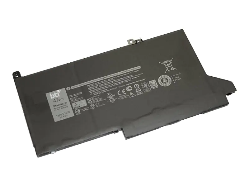 BTI - Laptop-Batterie (gleichwertig mit: Dell 451-BBZL, Dell DJ1J0, Dell 0DJ1J0, Dell C27RW, Dell PGFX4) - Lithium-Ionen - 3 Zellen - 3500 mAh - 42 Wh - für Dell Latitude 7290, 7380, 7390, 7480, 7490