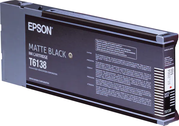 Epson T6138 - 110 ml - mattschwarz - Original - Tintenpatrone - für Stylus Pro 4000 C8, Pro 4000-C8, Pro 4400, Pro 4450, Pro 4800, Pro 4880