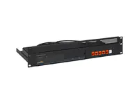 Rackmount.IT RM-CR-T1 - Montagesatz für Netzwerkgeräte - Rack montierbar - Schwarz, RAL 9005 - 1.3U - 48.3 cm (19")
