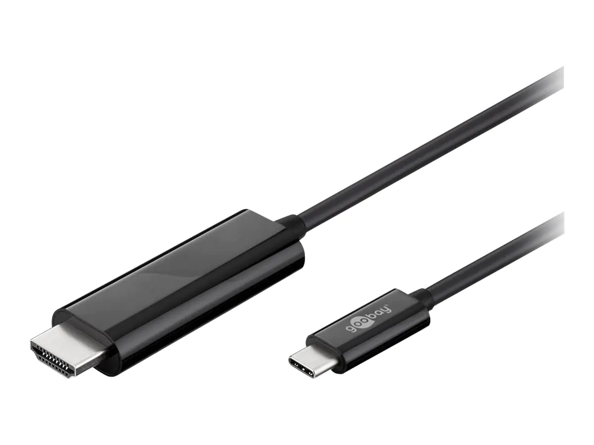 goobay - HDMI-Kabel - HDMI (M) bis USB-C (S) - 1.8 m