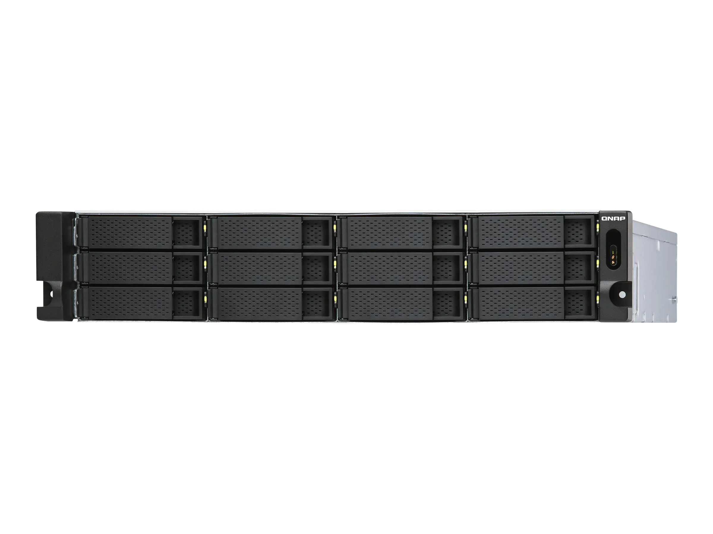 QNAP TL-R1200S-RP - Festplatten-Array - 12 Schächte (SATA-600) - SATA 6Gb/s (extern) - Rack - einbaufähig - 2U