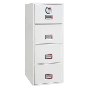 Phoenix Contact Phoenix Safe Co. FS2274E, Weiß, 4 Schublade(n), 570 mm, 700 mm, 1450 mm, 330 kg