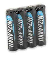 Ansmann 1322-0005 - Wiederaufladbarer Akku - Nickel-Zink (NiZn) - 1,65 V - 4 Stück(e) - 1500 mA