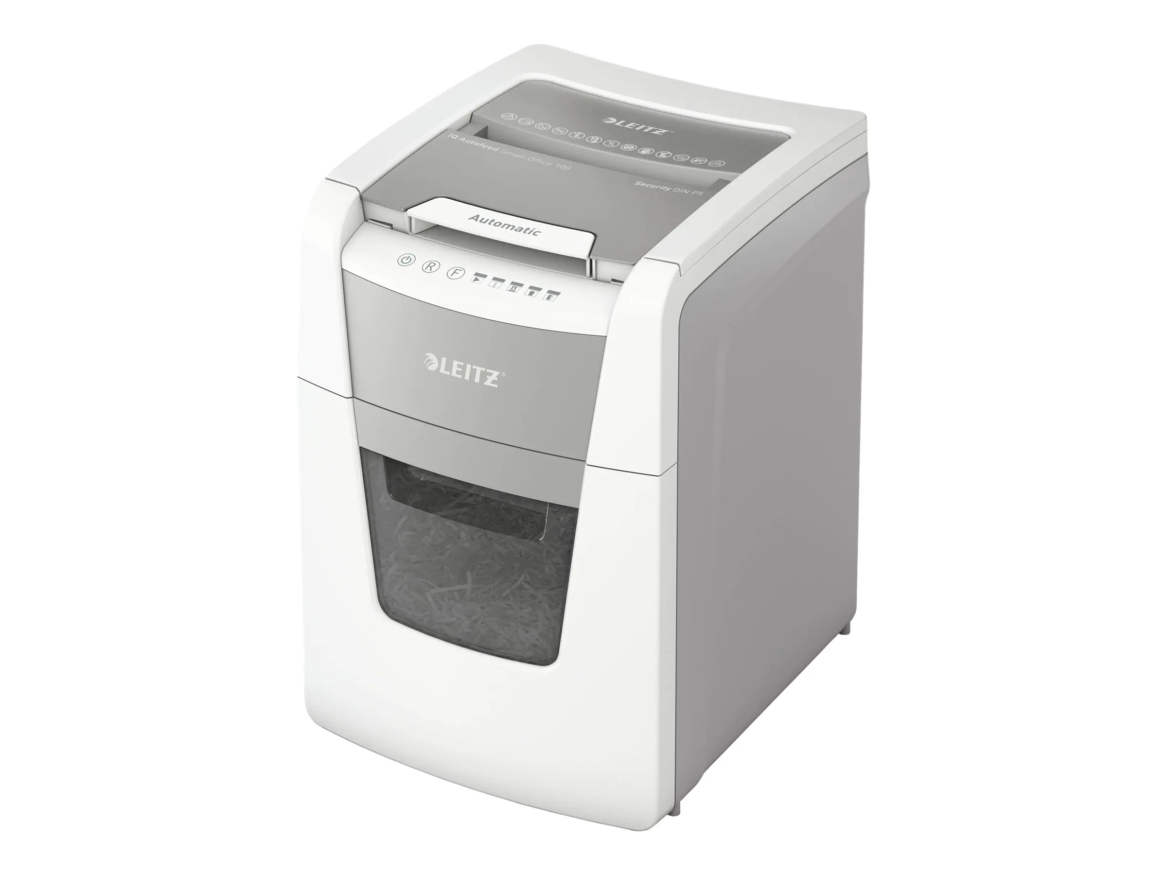 Esselte Leitz IQ AutoFeed Small Office 100 P5 - Vorzerkleinerer 80120000