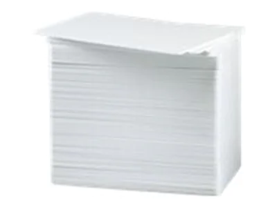 Zebra Polyvinylchlorid (PVC) - weiß - CR-80 Card (85.6 x 54 mm)