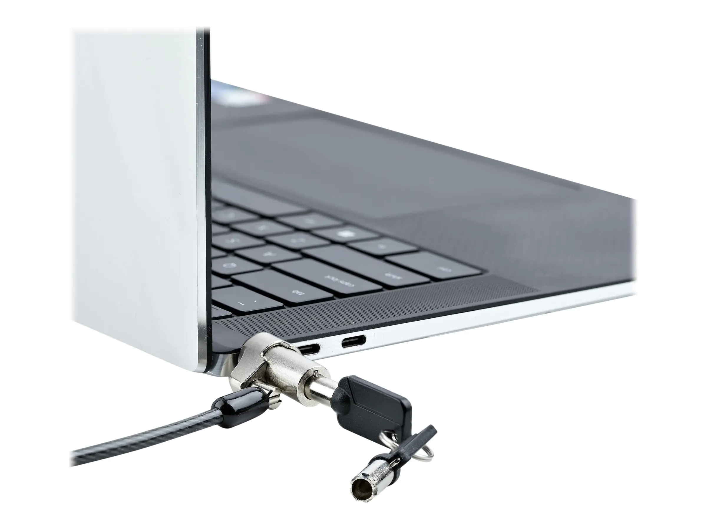 StarTech.com Laptop cable lock 6Ft Compatible With Noble Wedge; Laptop Cable Lock, 6Ft (2m)