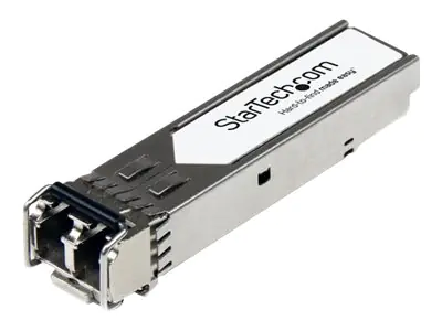 StarTech XBR-000180-ST Transceiver Modul (SFP+ Module, 10GBase-SR Brocade kompatibel, Glasfaser, 850nm, LC Multimode mit DDM) - SFP+-Transceiver-Modul (gleichwertig mit: Brocade XBR-000180) - 10 GigE - 10GBase-SR - LC Multi-Mode - bis zu 300 m - 850 nm