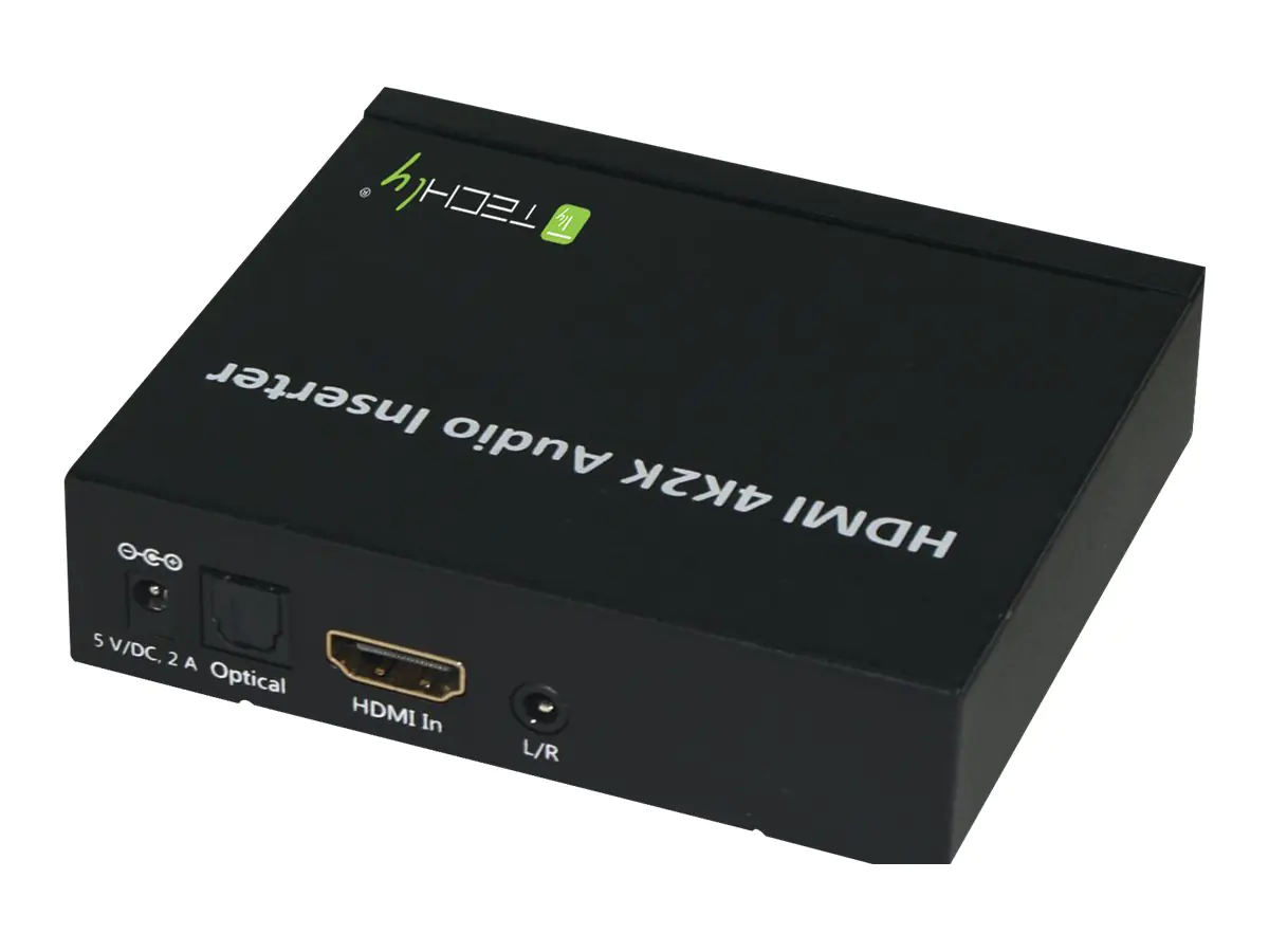 Techly IDATA HDMI-AI4K - Audio-Embedder