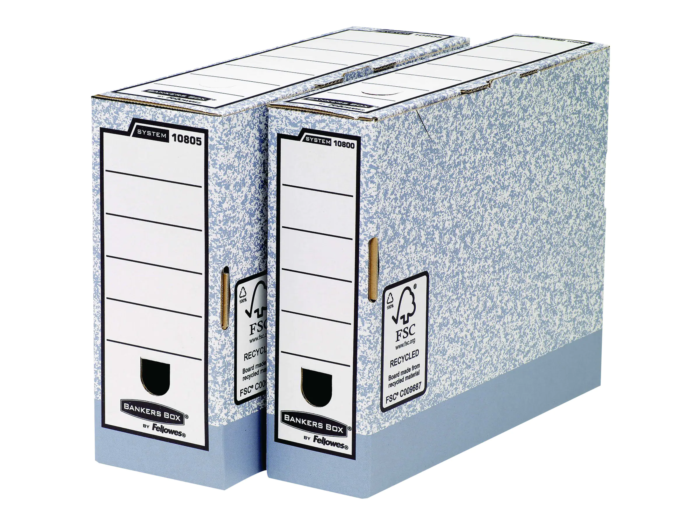 Fellowes Bankers Box System - Aktenbox - Rückenbreite: 100 mm - für A4 (210 x 297 mm) 1080501