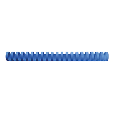 GBC Plastikbinderücken 4028620 DIN A4 16mm blau 100 St./Pack.