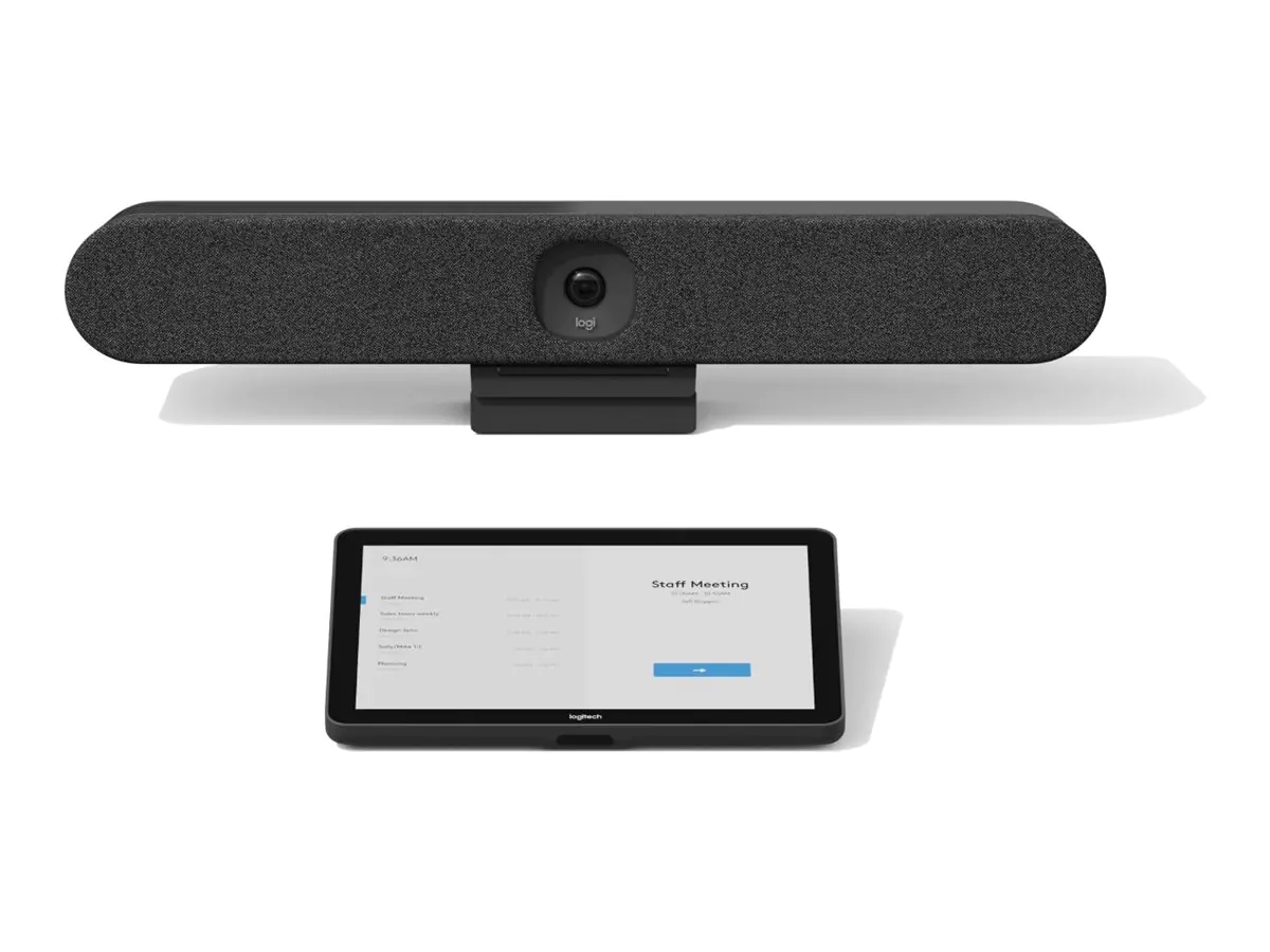 Logitech Tap IP Appliance Room Solutions Huddle + Small Rooms - Kit für Videokonferenzen (Logitech Tap IP, Logitech Rally Bar Huddle) 991-000479
