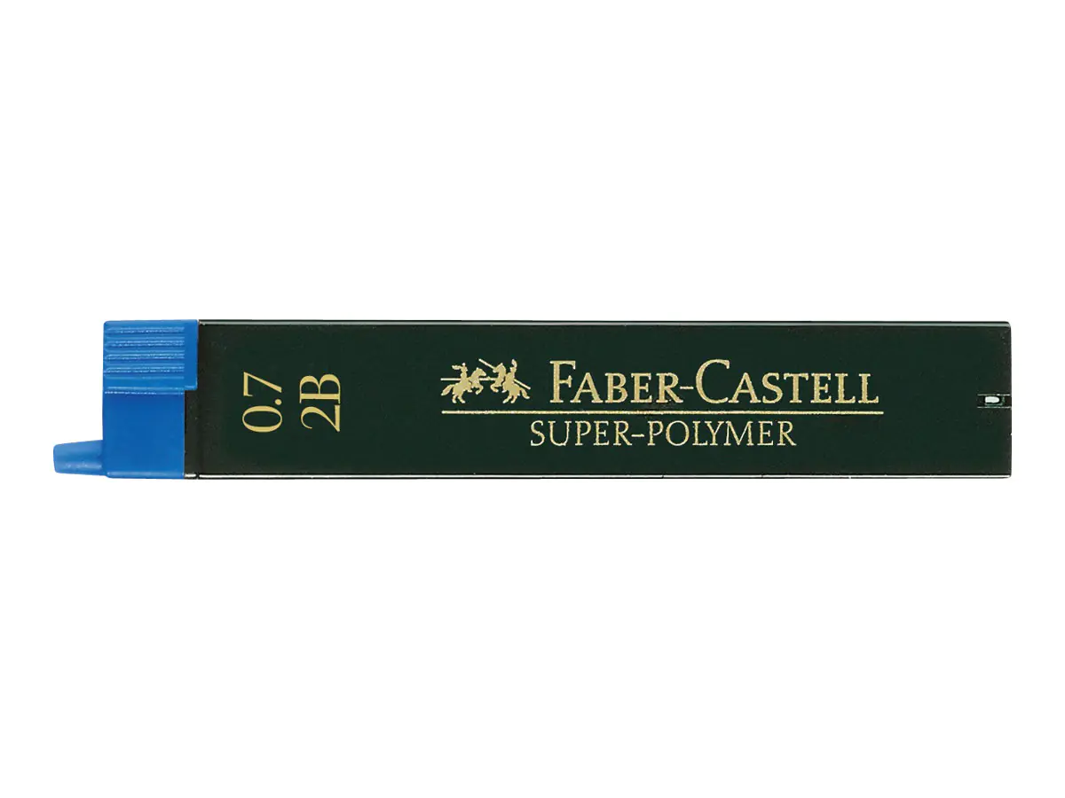FABER-CASTELL Super-Polymer - Bleistiftmine - H - 0.7 mm (Packung mit 12) 120711