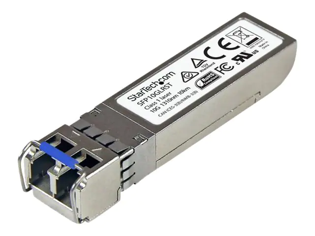 StarTech 10 Gigabit LWL SFP+ Transceiver Module - Cisco SFP-10G-LR kompatibel - SM LC 10 km - Mini GBIC mit DDM - 10GBase-LR SFP+ - SFP+-Transceiver-Modul (gleichwertig mit: Cisco SFP-10G-LR) - 10 GigE - 10GBase-LR - LC Single-Modus - bis zu 10 km - 1310