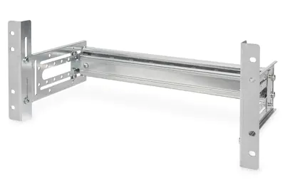 DIGITUS Professional - Rack-Schienenadapter - DIN schienenmontierbar - 4U - 48.3 cm (19")