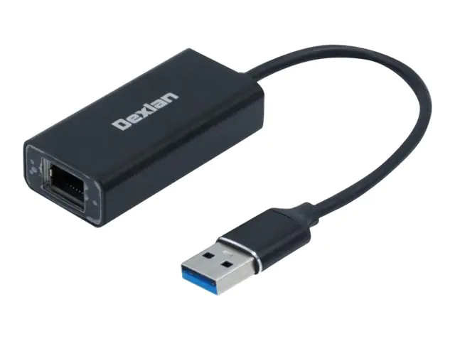 Dexlan USB 3.0 Aluminium Gigabit Ethernet Netzwerkkonverter - Netzwerkkarte - 1.000 Mbps