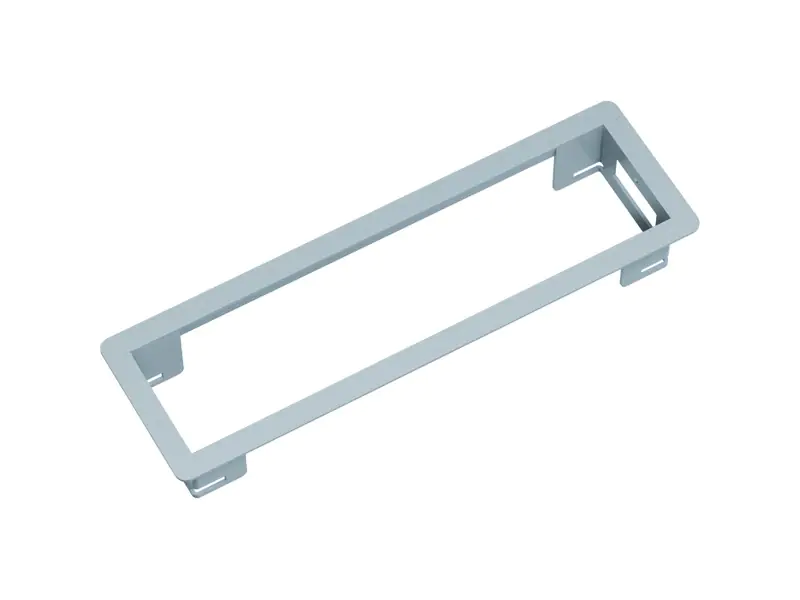 Bachmann POWER FRAME 3-way - Rahmen für Anschlüsse - silbergrau, RAL 9006 Bachmann POWER FRAME 3-way - Rahmen für Anschlüsse - silbergrau, RAL 9006