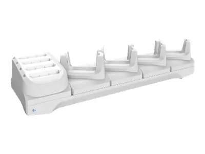 Zebra 5-Slot Charge Only ShareCradle - Handheld-Ladestation + Batterieladegerät - Ausgangsanschlüsse: 5 - mit 4-Slot Battery Charger - für P/N: BTRY-TC2W-1XMA1-01