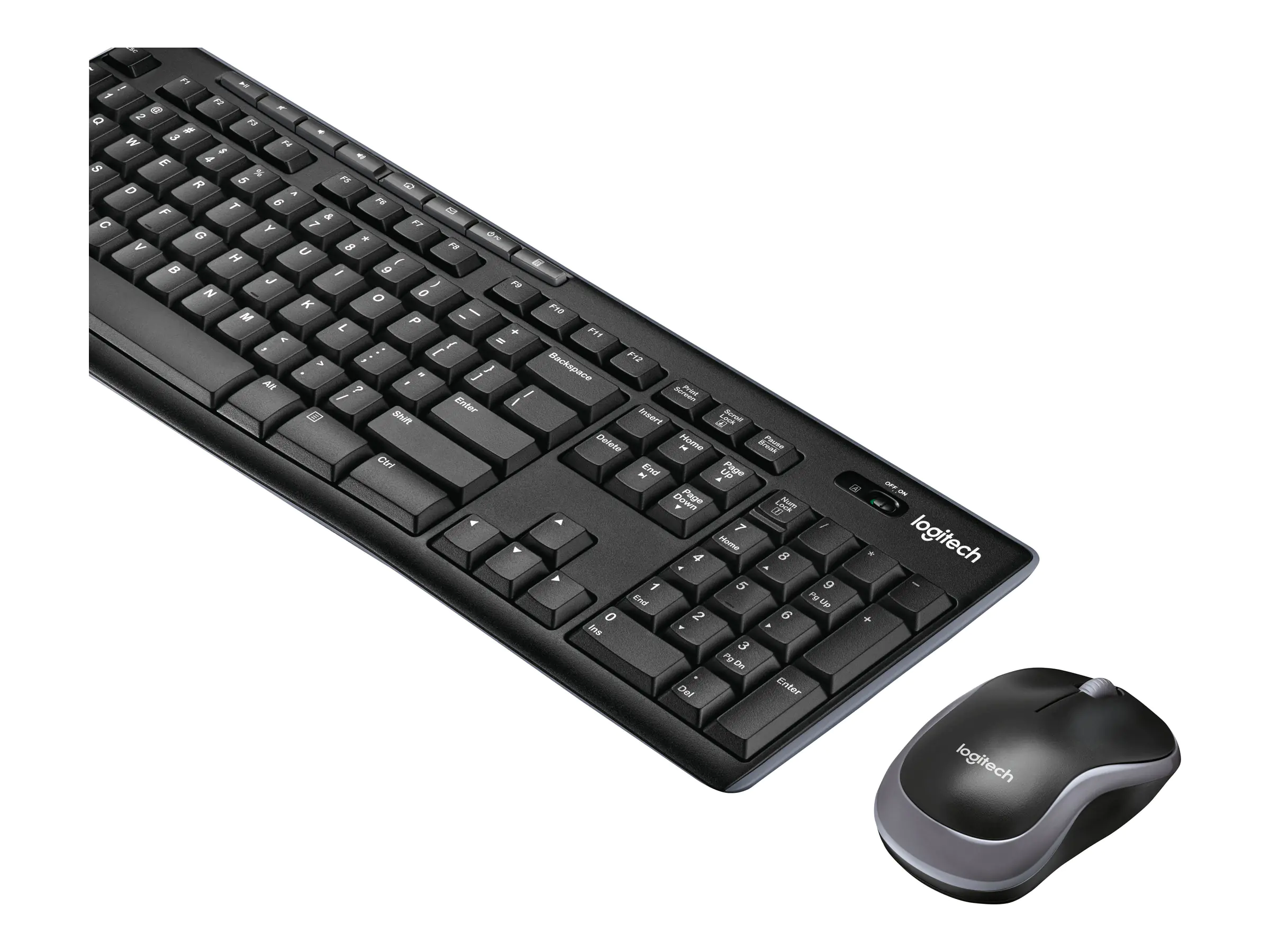 Logitech MK270 Wireless Combo - Tastatur-und-Maus-Set - kabellos - 2.4 GHz - Spanisch