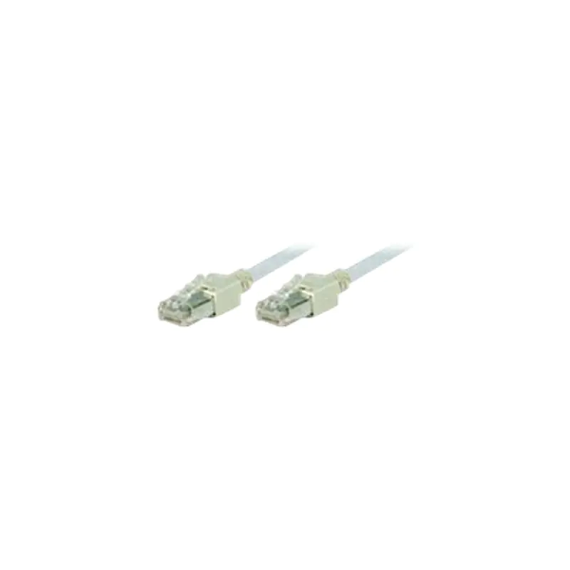 exertis Connect - Patch-Kabel - RJ-45 (M) zu RJ-45 (M) - 50 cm - SF/UTP - CAT 5e - Grau exertis Connect - Patch-Kabel - RJ-45 (M) zu RJ-45 (M) - 50 cm - SF/UTP - CAT 5e - Grau