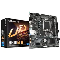 Gigabyte H610M H LGA1700 mATX MB 2xDDR5 4xSATA 1xM.2 - Intel Sockel 1700 (Core i)