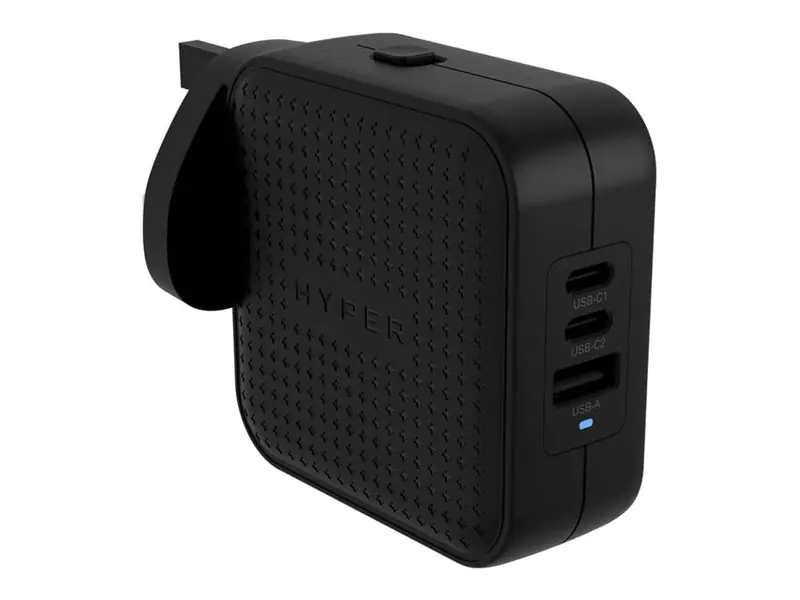 Targus HyperJuice - Netzteil - GaN - 70 Watt - Power Delivery 3.0 + PPS, Quick Charge 3.0 - 3 Aus