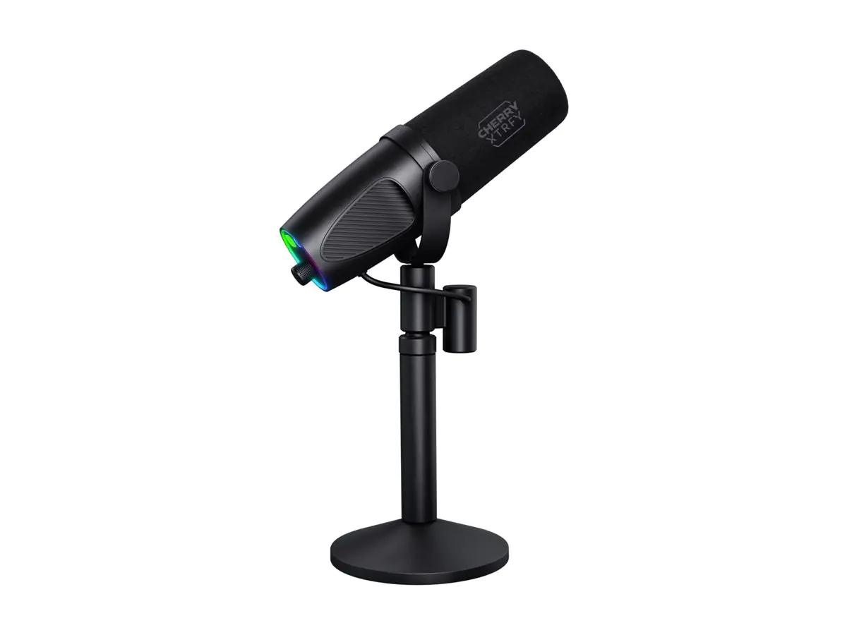 Cherry XTRFY MIK NGALE X USB-C+ XLR Mikrofon schwarz - Mikrofon
