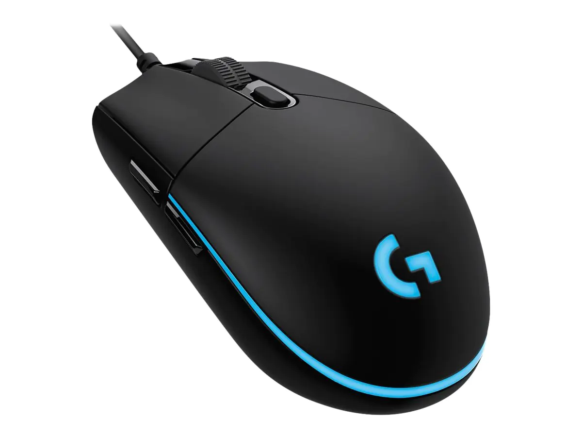 Logitech G Pro (Hero) - Maus - optisch - 6 Tasten - kabelgebunden - USB