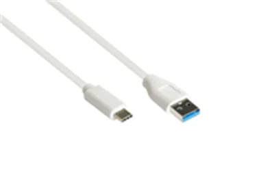 Good Connections 2831-AC005W - 0,5 m - USB A - USB C - USB 3.2 Gen 2 (3.1 Gen 2) - 10000 Mbit/s -