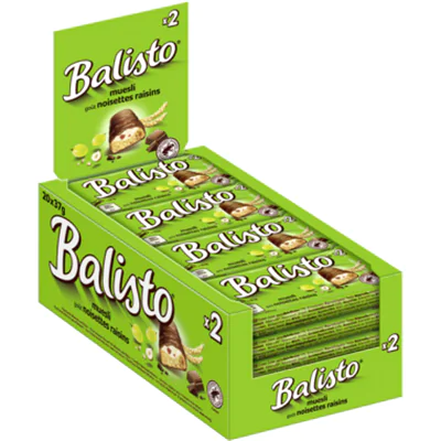 BALISTO® Schokoriegel 20 x 37 g/Pack.